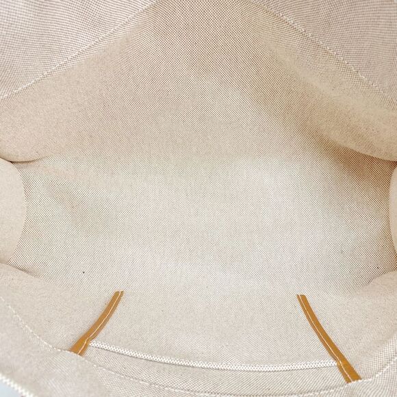 Hermes Tote Bag Etrivière Elan Toile Ash Natural Silver Hardware □O Engraved - Picture 4 of 9